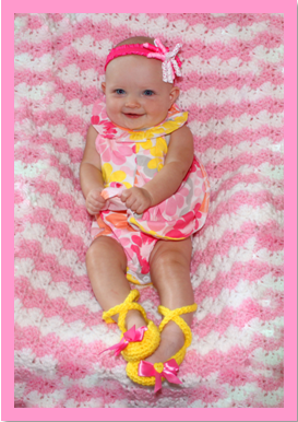Crochet Baby Booties Pattern