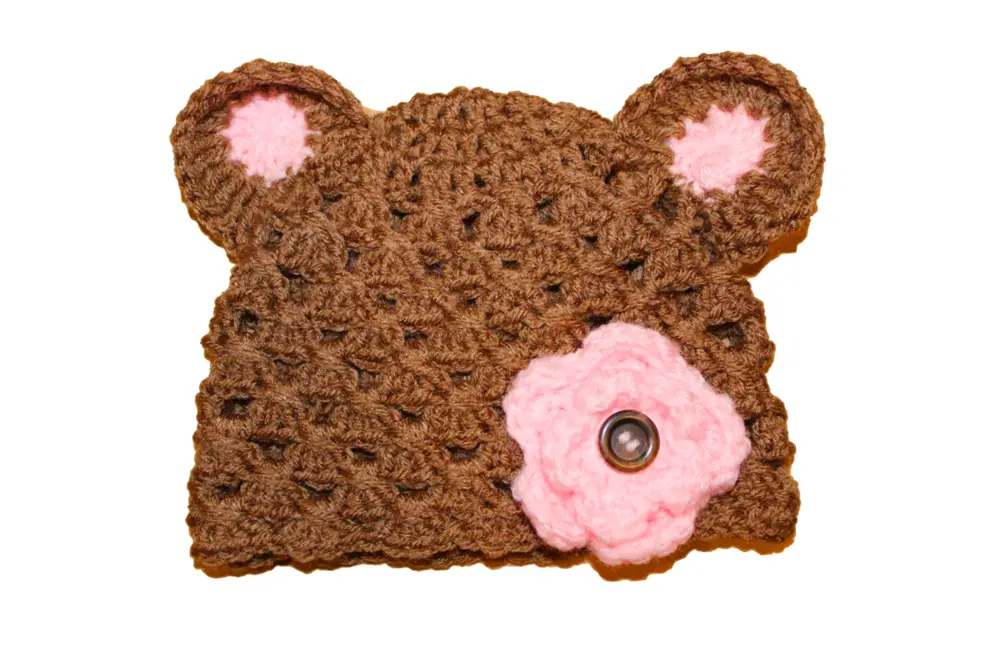 Crochet Baby Bear Hat Pattern