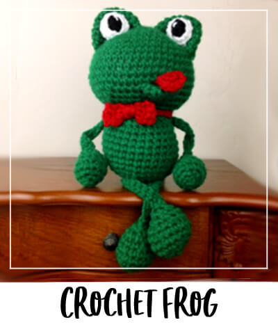 crochet frog pattern