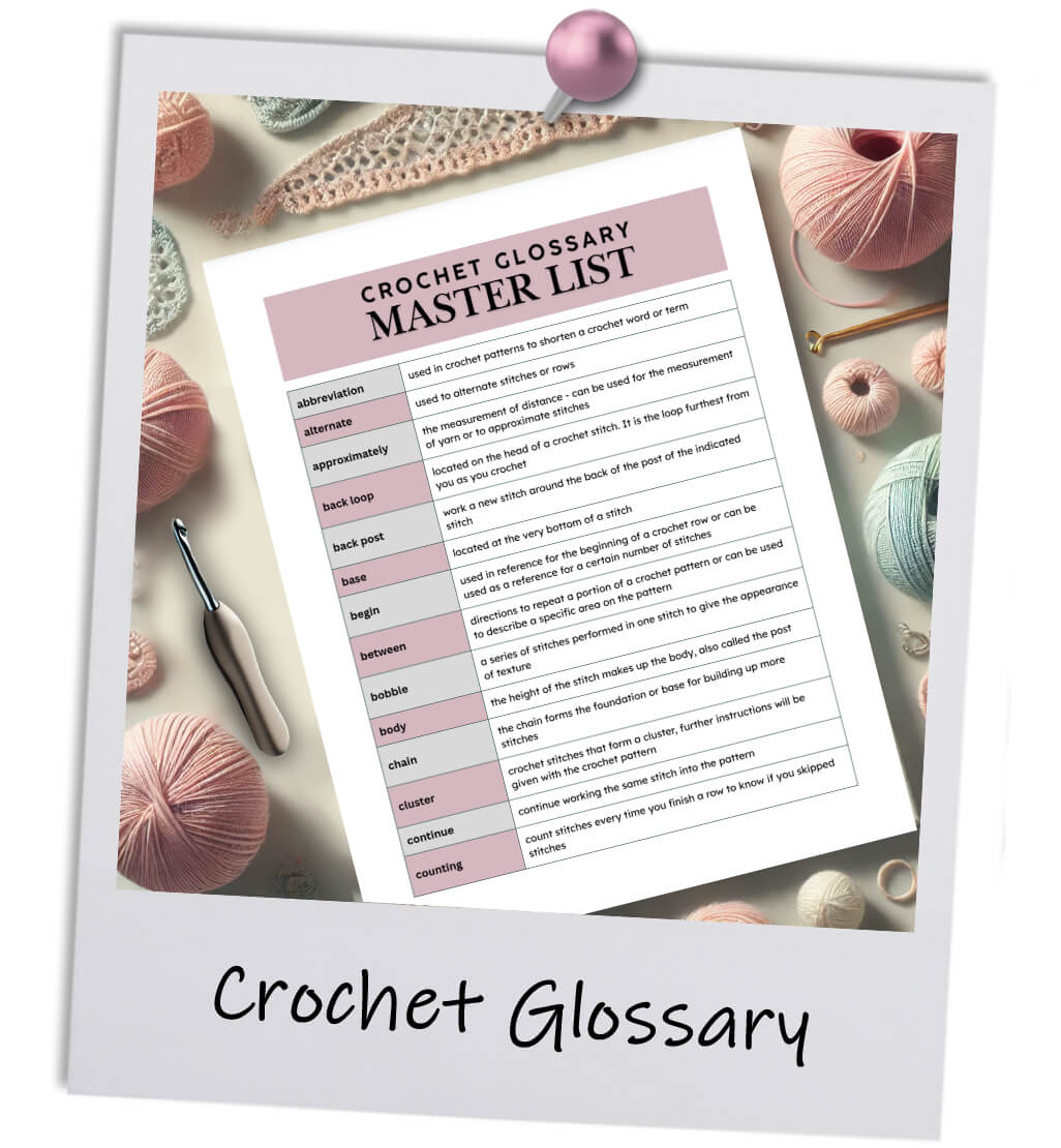 crochet-glossary