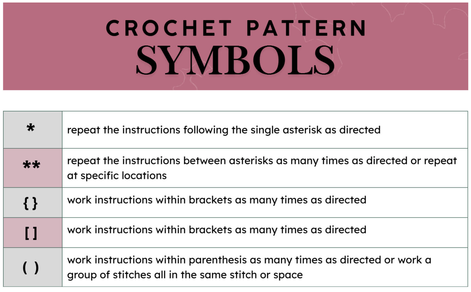 crochet-pattern-symbols