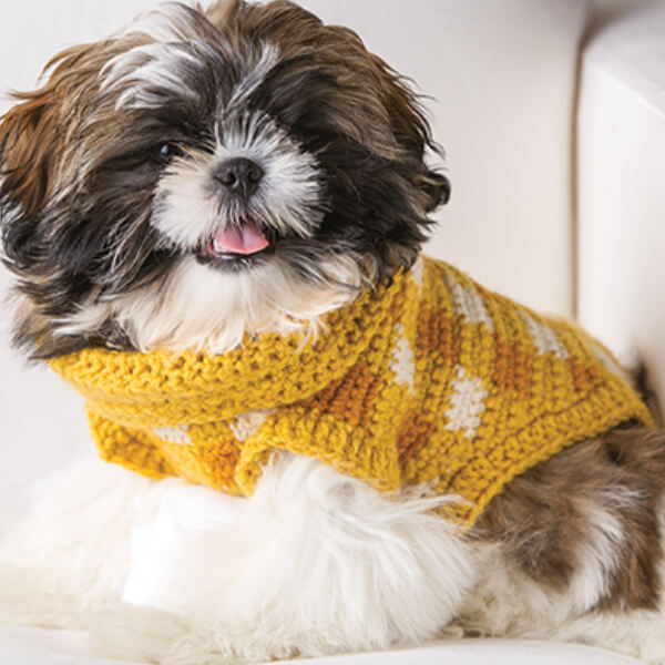 Crochet Dog Sweater Patterns 15 Easy Dog Crochet Sweaters