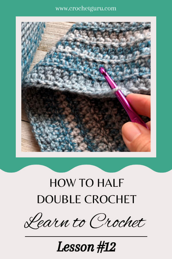 how-to-half-double-crochet-pinterest
