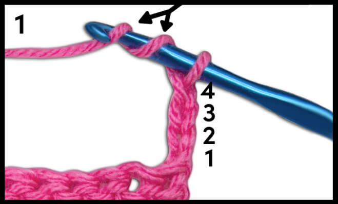 how-t0-triple-crochet-second-row-1