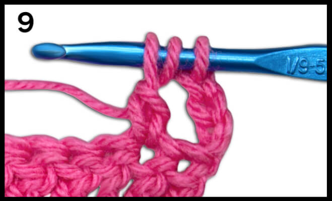 how-to-triple-crochet-second-row-9