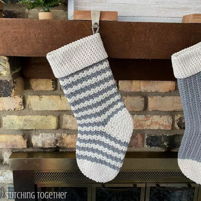 stripped-crochet-christmas-stocking-pattern